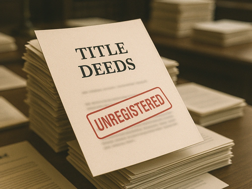 Flat with legal or title issues Low-Rise Flats